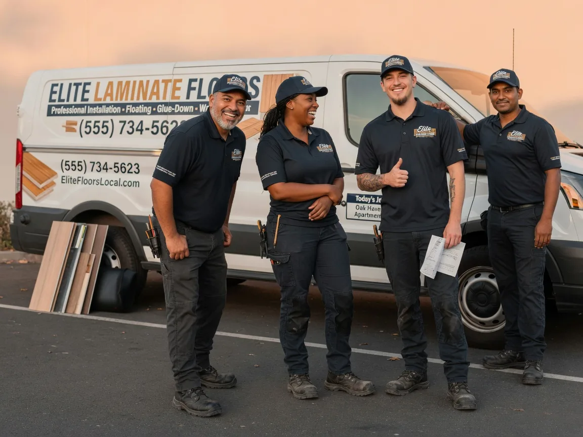Laminate flooring installation company in Bannock, OH